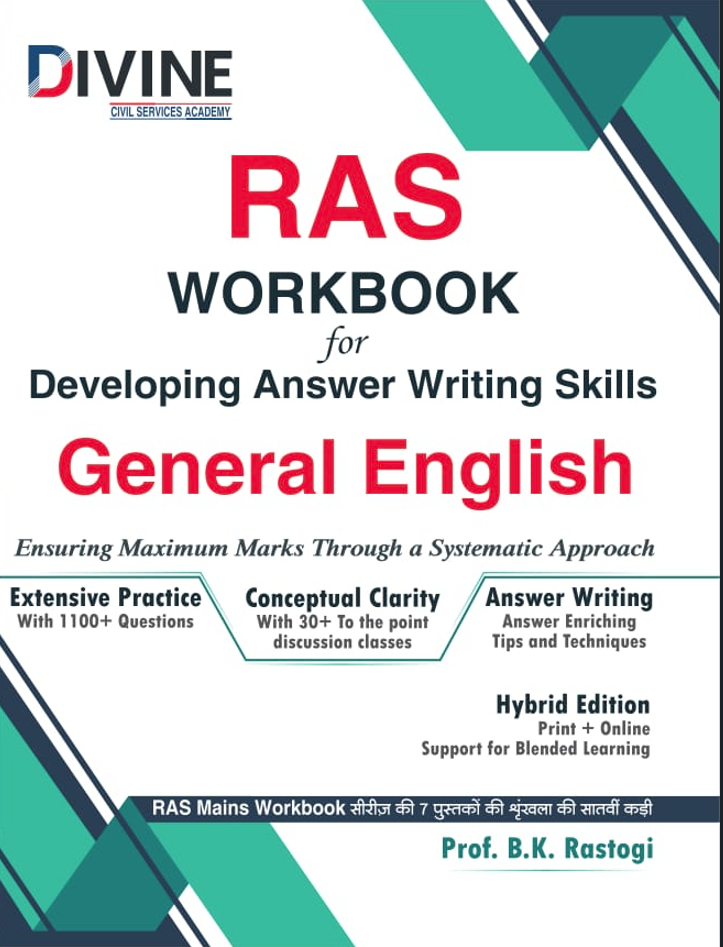 RAS Workbook For developing answer Writing skills General English