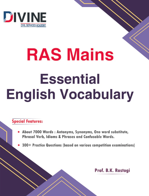 RAS Mains Essential English Vocabulary