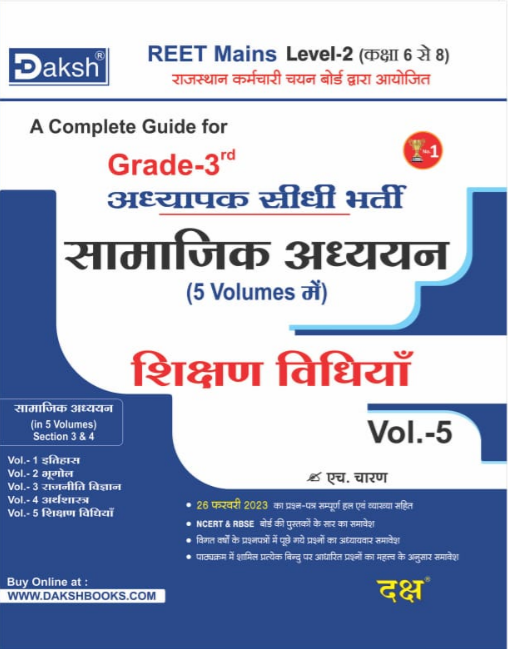 Reet Mains Level-2 Social Studies and Teaching Methods