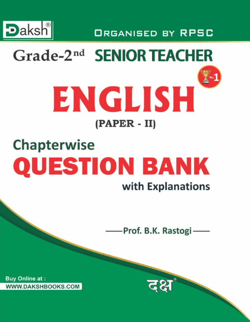 Grade-II English (Paper-II) Chapterwise Question Bank